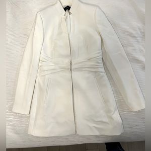 Zara White Blazer